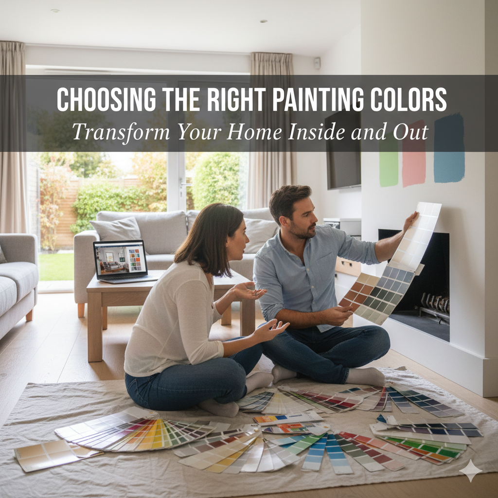 Choosing the Right Painting Colors: Transform Your Home Inside and Out 