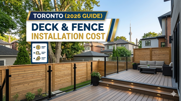 Deck and Fence Installation Cost in Toronto (2026 Guide)