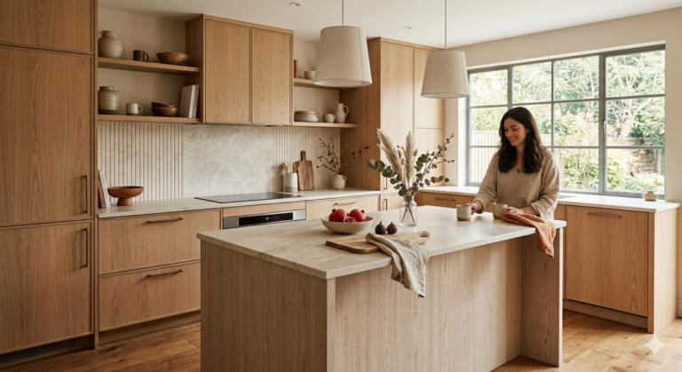 Warm Minimalism: The 2026 Kitchen Design Trend Replacing the All-White Aesthetic