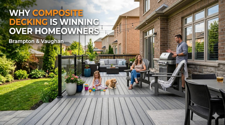 Why Composite Decking is Winning Over Homeowners in Brampton and Vaughan