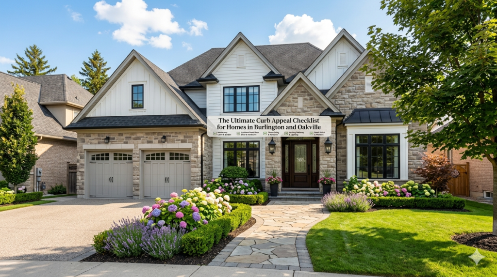 The Ultimate Curb Appeal Checklist for Homes in Burlington and Oakville