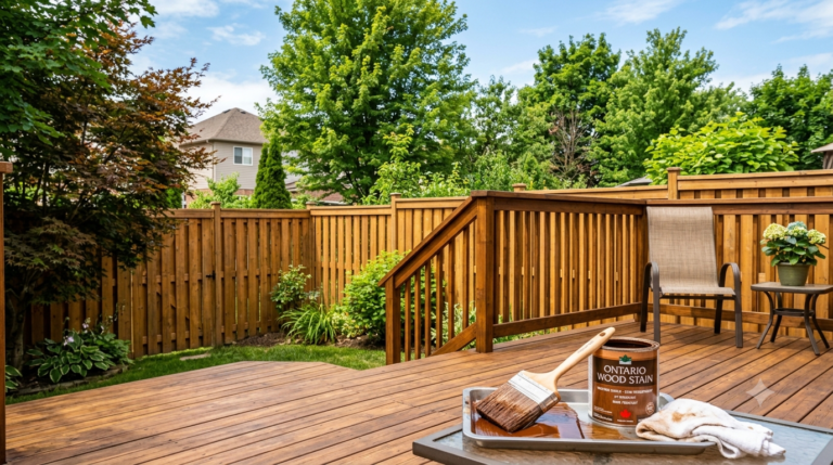 guide to deck staining